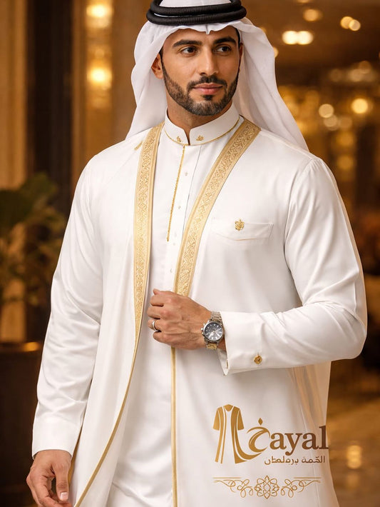 جلابية رجالية فاخرة من خيال